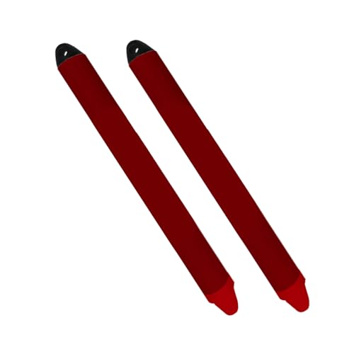 Stylus Touchscreen -Geräte, ABS und Weicher Silikonstil Griff Härter Pilgergin süß Freundlich mit Abnehmbaren Zehnten für Smartphones (Rot) von GOWENIC