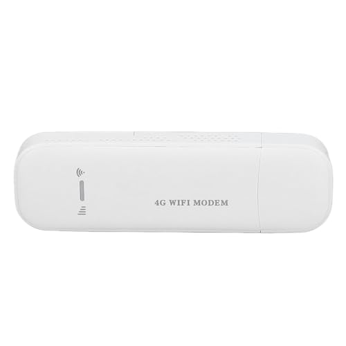 Tragbarer 4G LET USB-WLAN, 150 Mbit/s High-Speed, Plug-and-Play-Tasche, 10 Geräte Unterstützter WLAN-Hotspot-Router mit Micro-SIM-Kartensteckplatz für Telefon, Tablet, Laptop, PC von GOWENIC