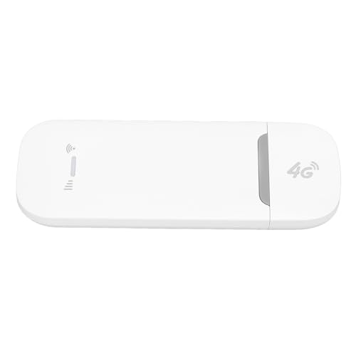 Tragbarer 4G LTE USB-WLAN-Router, Tragbarer 4G-WLAN-Hotspot-Wireless-Netzwerk-Router mit SIM-Kartensteckplatz, Unterstützt Bis zu 10 WLAN-Benutzer, für Mobiltelefone, Tablets, von GOWENIC