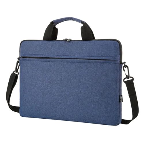 13,3 14 15,6 Zoll ultradünne Laptop-Handtaschenhülle, Notebook-Hülle, Umhängetasche FüR Business(Blue,13.3 inch) von GOXQIT