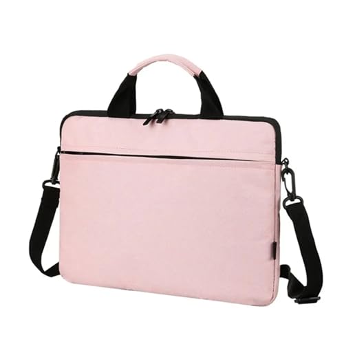 13,3 14 15,6 Zoll ultradünne Laptop-Handtaschenhülle, Notebook-Hülle, Umhängetasche FüR Business(Pink,13.3 inch) von GOXQIT