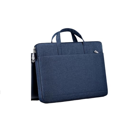 Business Laptop Umhängetasche Handtasche geeignet for verschiedene 13,3 14 15,6 Zoll Computertaschen FüR Business(Blue) von GOXQIT