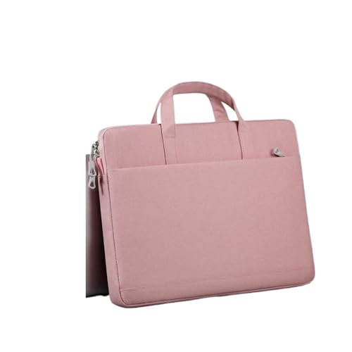 Business Laptop Umhängetasche Handtasche geeignet for verschiedene 13,3 14 15,6 Zoll Computertaschen FüR Business(Pink) von GOXQIT