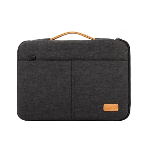 Computer-Tasche, Laptop-Hülle, Notebook-Tasche, stoßfest, Computer-Aktentasche, Reise-Geschäftsmann-Tasche FüR Business(13.3-14 inch) von GOXQIT
