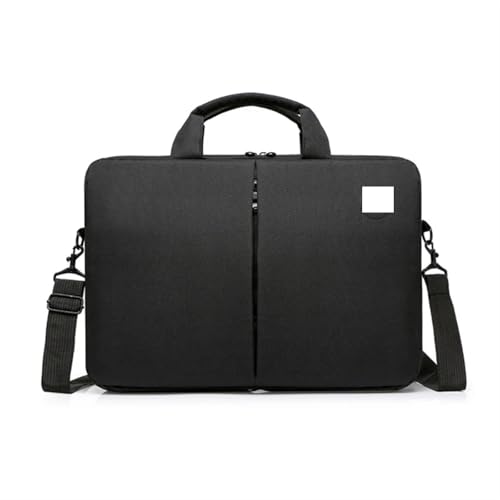 Computertasche, Computer-Einkaufstasche, Aktentasche, 15,6-Zoll-Laptop, Umhängetasche, große Kapazität FüR Business(BLACK) von GOXQIT