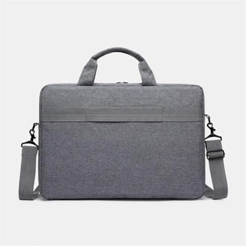 Computertasche, Computer-Einkaufstasche, Aktentasche, 15,6-Zoll-Laptop, Umhängetasche, große Kapazität FüR Business(Gray) von GOXQIT