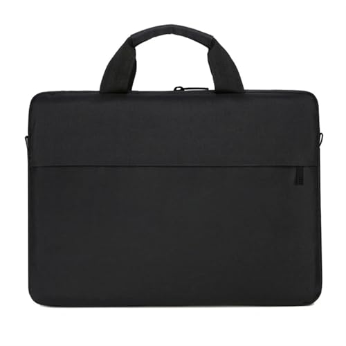 Computertasche Laptoptasche Damen 13,3 14,1 15,6 17 Zoll Büro Notebook Hülle Tasche Reise Computer Handtasche FüR Business(Black,15.6-inch) von GOXQIT
