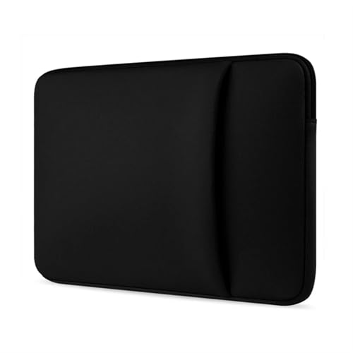 Computertasche Laptoptasche Hülle for 13 14 15,6 Laptoptasche Computer Tragetasche FüR Business(Black,15.6 inch) von GOXQIT