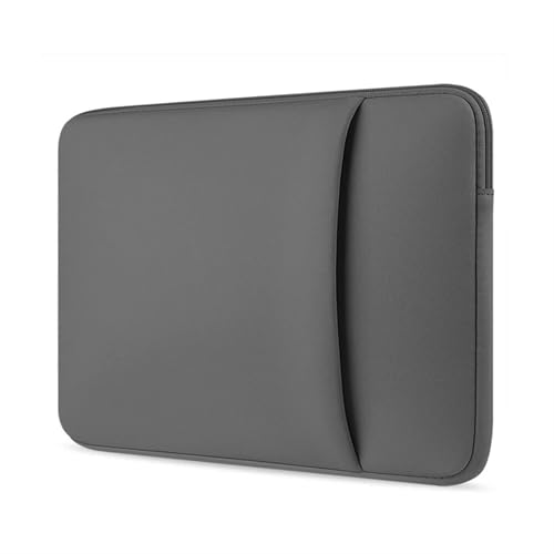 Computertasche Laptoptasche Hülle for 13 14 15,6 Laptoptasche Computer Tragetasche FüR Business(Grey,15.6 inch) von GOXQIT