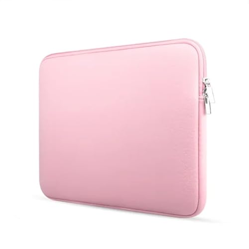 Computertasche Tablet-Hülle Hüllentasche Laptop-Innenfutter for 11 Zoll 12 Zoll 13 Zoll 14 Zoll 15 Zoll 15,6 Zoll Laptoptasche FüR Business(Pink,13-inch) von GOXQIT