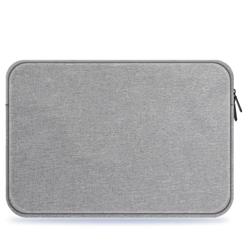 Computertasche Wasserdichte Laptoptasche Tablet 11 12 13,3 14 15,6 Zoll Laptoptasche FüR Business(Light gray,14-15.4 Inch) von GOXQIT