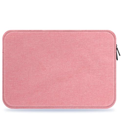 Computertasche Wasserdichte Laptoptasche Tablet 11 12 13,3 14 15,6 Zoll Laptoptasche FüR Business(Pink,15.6 inch) von GOXQIT