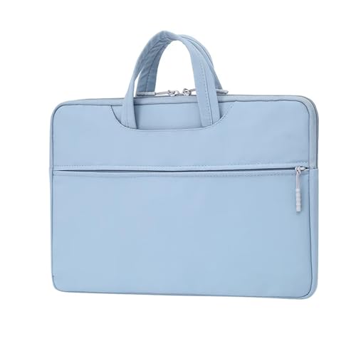 Laptop-Hülle, Notebook-Tasche, wasserdicht, for Laptop, Buchhülle, Handtasche FüR Business(Blue,14.1-15.4 Inch) von GOXQIT