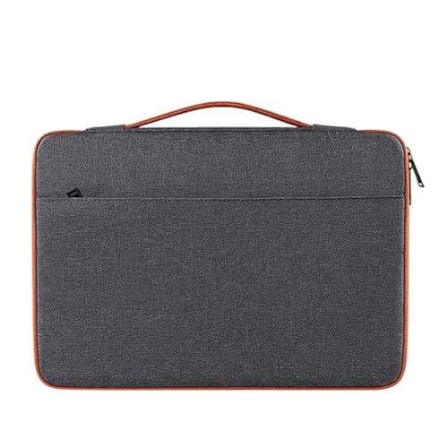 Laptop-Hülle, Notebook-Tasche for stoßfeste Computer-Aktentasche, Reise-Business-Herrentasche FüR Business(Grey,15.6 inch) von GOXQIT