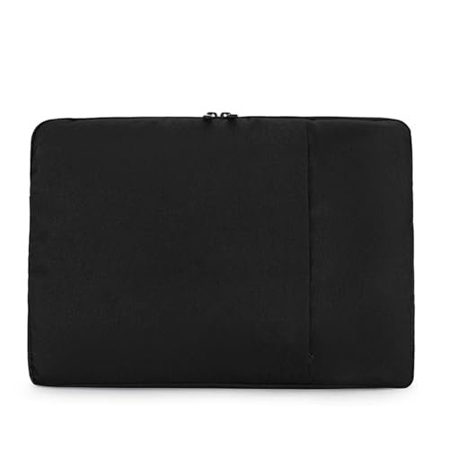 Laptop-Hülle, Tasche, Notebook-Computer, PC-Hülle, Tasche, Computertasche FüR Business(Black,15.6inch(40x30 cm)) von GOXQIT
