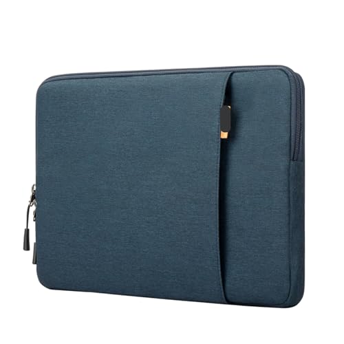 Laptop-Hülle, Tasche, weiche Tablet-Hülle, Notebook-Carring-Hülle, Aktentasche FüR Business(Blue) von GOXQIT