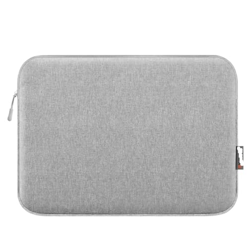 Laptop-Hülle mit Reißverschluss, Aktentasche for 15–16,7 Zoll Laptop-Computer FüR Business(Grey) von GOXQIT