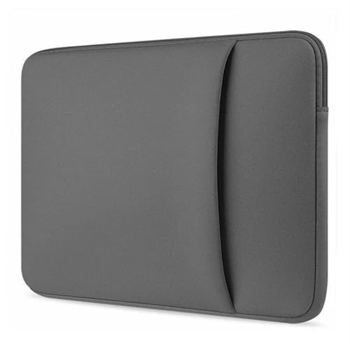 Laptophülle Tasche 13 15,6 Zoll Computertasche Computertasche Laptoptasche FüR Business(Grey,15.6 inch) von GOXQIT