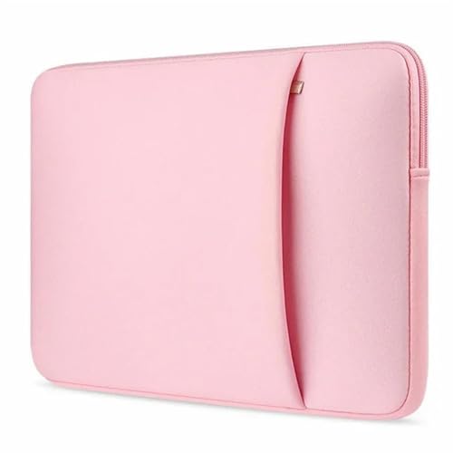 Laptophülle Tasche 13 15,6 Zoll Computertasche Computertasche Laptoptasche FüR Business(Pink,15.6 inch) von GOXQIT