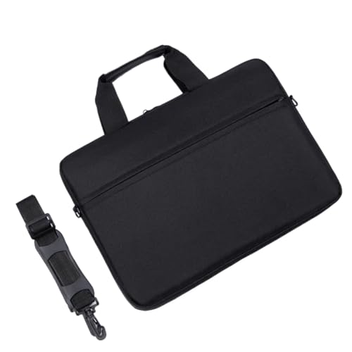 Laptoptasche, Hülle, Schultertasche, Notebooktasche, Aktentaschen, Computertasche FüR Business(Black,15 15.6inch) von GOXQIT