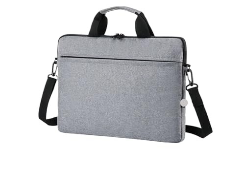 Laptoptasche, Hülle, Schultertasche, Notebooktasche, Aktentaschen FüR Business(Gray,13 13.3 14 inch) von GOXQIT
