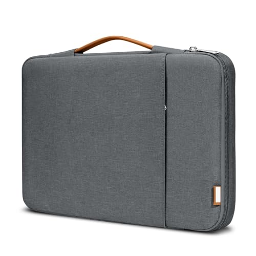 Laptoptasche, Laptoptasche, Computertasche, Noteook-Tasche FüR Business(DEEP GREY,13.3-14inch) von GOXQIT
