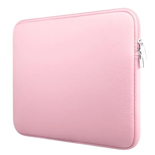 Laptoptasche 11,6 Zoll-15,6 Zoll Leichte HüllentascheNotebooktasche Computertasche FüR Business(Pink,15-inch) von GOXQIT