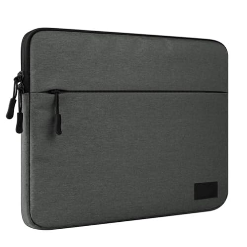 Laptoptasche 11 12 13 14 15 15,6 Zoll Innenblase Jeanstasche Computertasche FüR Business(Dark grey,11 inch) von GOXQIT