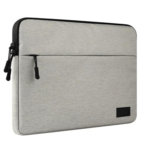 Laptoptasche 11 12 13 14 15 15,6 Zoll Innenblase Jeanstasche Computertasche FüR Business(Light grey,15 inch) von GOXQIT