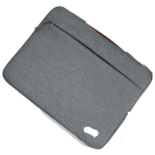 Laptoptasche mit mehreren Taschen und stoßfestem Griff FüR Business(Gray,15.3-16.2inch) von GOXQIT