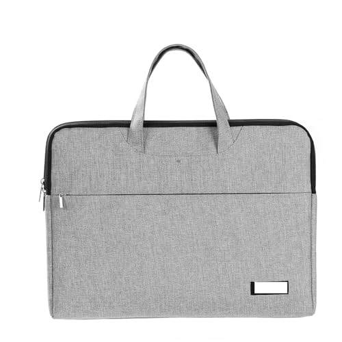 Oxford-Computertasche, Dokumententasche mit Griff und Besprechungsbüro, Schulorganisator, Handtasche, Aktentasche for Tragen von Papierakten FüR Business(GRAY) von GOXQIT