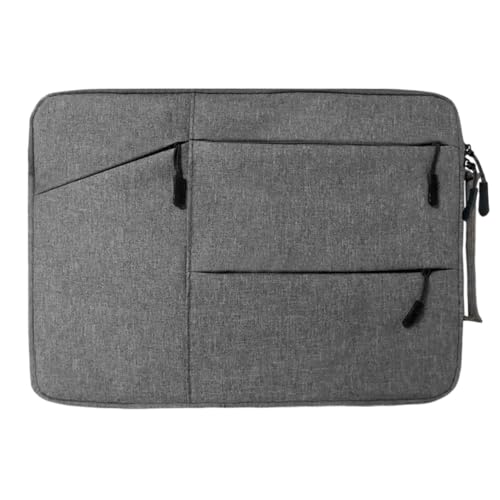 Tragbare Laptoptasche, Computertasche, Laptop-Notebook-Zubehör, Laptop-Hülle FüR Business(Gray,14Inch) von GOXQIT