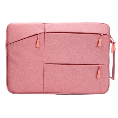 Tragbare Laptoptasche, Computertasche, Laptop-Notebook-Zubehör, Laptop-Hülle FüR Business(Pink,14Inch) von GOXQIT