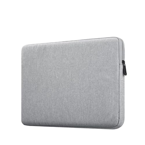Wasserdichte Laptop-Tasche, Tablet-Hülle, Notebook-Computer-Hülle FüR Business(Light Grey,13 inch) von GOXQIT