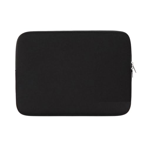 Weiche Laptoptasche, Notebook-Hülle, Computertasche, Notebook-Tasche FüR Business(Black,15.6 inch) von GOXQIT