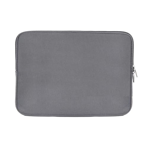Weiche Laptoptasche, Notebook-Hülle, Computertasche, Notebook-Tasche FüR Business(Grey,15.6 inch) von GOXQIT