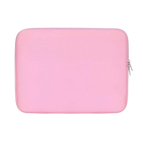 Weiche Laptoptasche, Notebook-Hülle, Computertasche, Notebook-Tasche FüR Business(Pink,15.6 inch) von GOXQIT