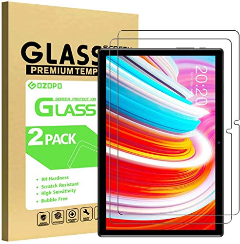 GOZOPO [2 Stück] Schutzfolie für TECLAST P20HD/ P20S Tablet / M40S/ M40 /M40 Pro (10.1 Zoll),TECLAST P20HD Kratzfest Gehärtetem Displayschutz von GOZOPO