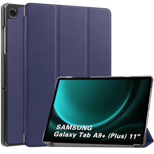 GOZOPO Hülle für Samsung Galaxy Tab A9+ / A9 Plus 2023 11 Zoll Tablet Case, Blau von GOZOPO
