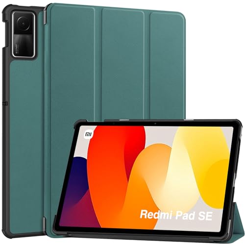 GOZOPO Hülle für Xiaomi Redmi Pad SE 11 Zoll 2023 Tablette, Schutzhülle für Redmi Pad SE, Schwarz von GOZOPO