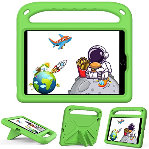 GOZOPO Kinder Hülle Kompatibel mit iPad Mini 5 / Mini 4 / Mini 3 / Mini 2 / Mini 1, Hülle mit Standfunktion Stoßfest Leicht Schutzhülle für iPad Mini (1th/2th/3th/4th/5th Generation)-Grün von GOZOPO