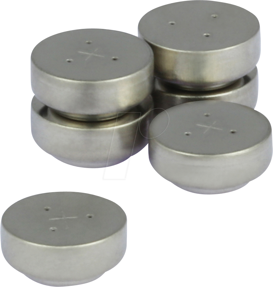 GP AID 312-6 - Hörgerätebatterie, Zink-Luft, 7,90x3,60 mm, AID 312, 6er-Pack von GP-BATTERIES