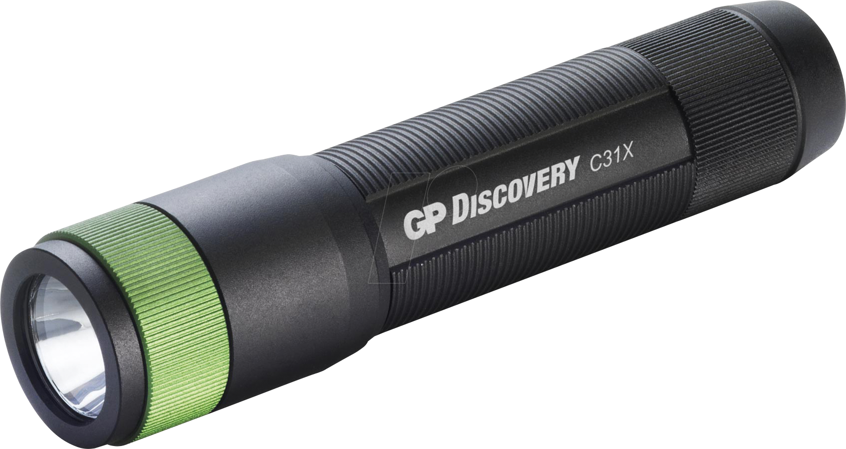 GP C31X - LED-Taschenlampe C31x, 100 lm, schwarz, 1x AA (Mignon) von GP-BATTERIES