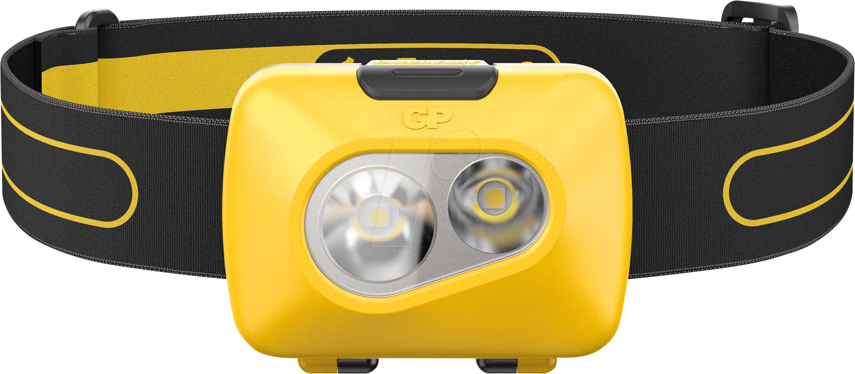 GP CH42 - LED-Stirnleuchte CH42, 110 lm, gelb, 3x AAA (Micro) von GP-BATTERIES