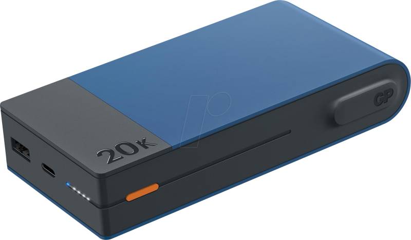 GP M20BB 20000 - Powerbank, Li-Po, 20000 mAh, USB-C(-PD), blau von GP-BATTERIES