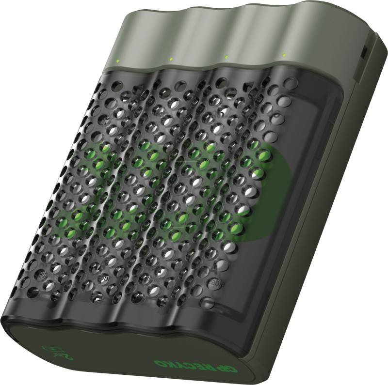 GP M452 2600 4AA - Schnellladegerät, NiMh, inkl. 4x AA 2600 mAh von GP-BATTERIES