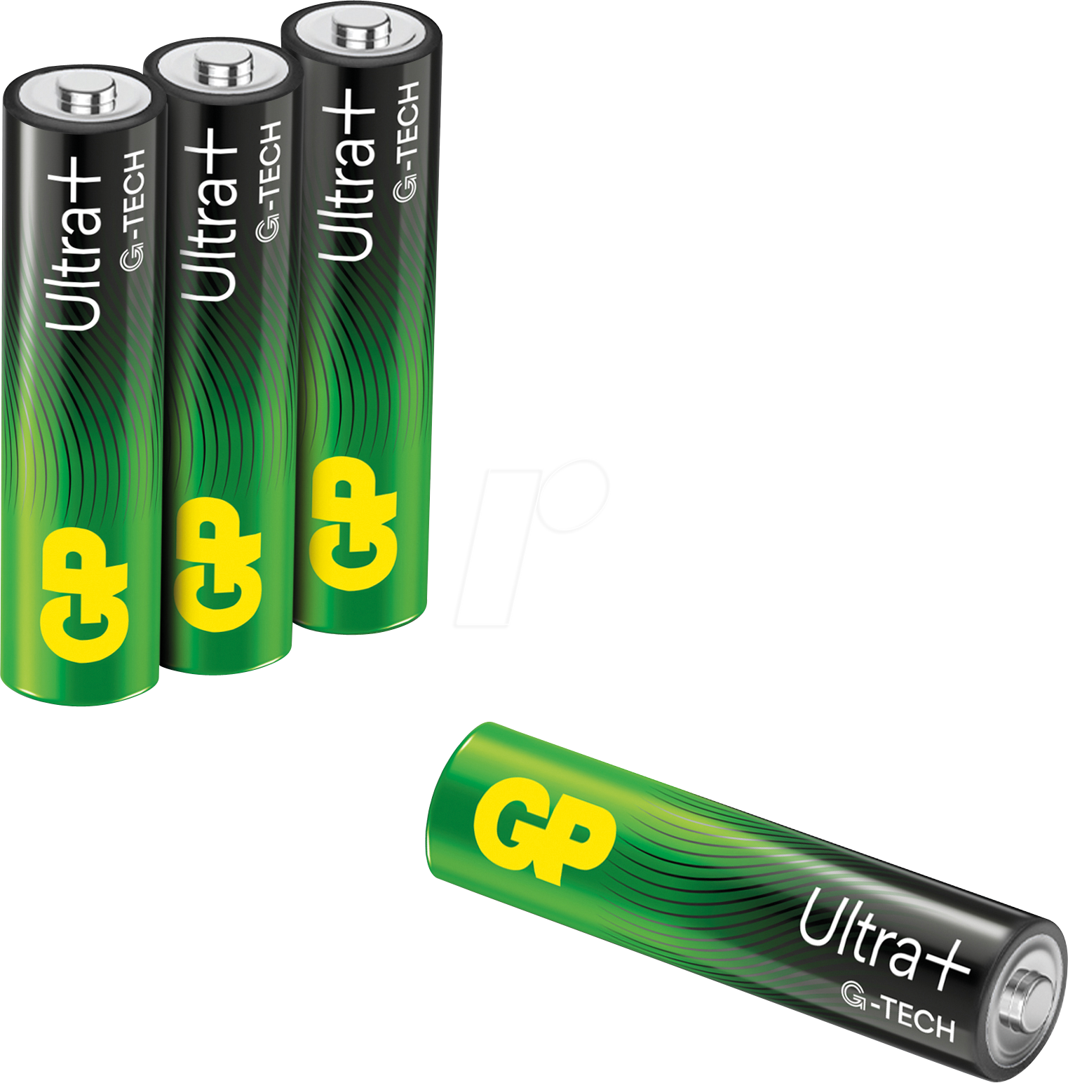 GP UP4 AAA - Ultra Plus, Alkaline Batterie, AAA (Micro), 4er-Pack von GP-BATTERIES