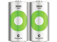 C-Akku R14 GP Akkus ReCyko NiMH 1,2 V 3000 mAh 2 Stück von GP Batteries