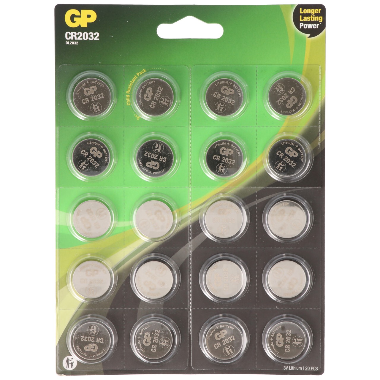 CR2032 GP Lithium Knopfzelle 3V 20 Stück CR2032 GP Lithium Knopfzelle 3V 20 Stück von GP Batteries