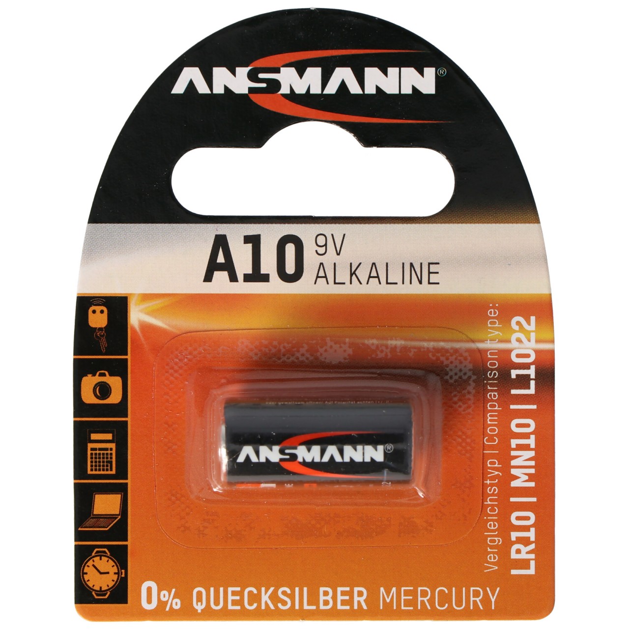 GP Batterie GP10A, 9 Volt Alkaline High Voltage Battery GP Batterie GP10A, 9 Volt Alkaline High Voltage Battery von GP Batteries